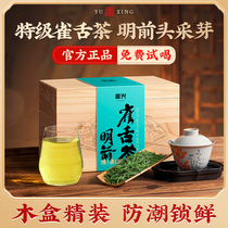 特级明前雀舌茶2024新茶 浓香型高山嫩芽绿茶 茶叶礼盒装元宵送礼