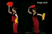  Xiaoyu drop examination props Chinese ethnic folk dance Level 6 Fan and handkerchief tambourine gauze towel flower stick flying