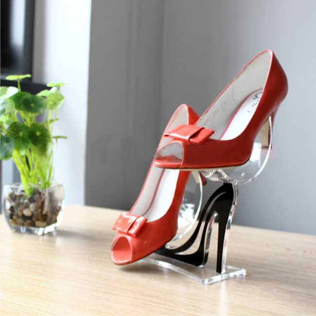 acrylic high heel shoes