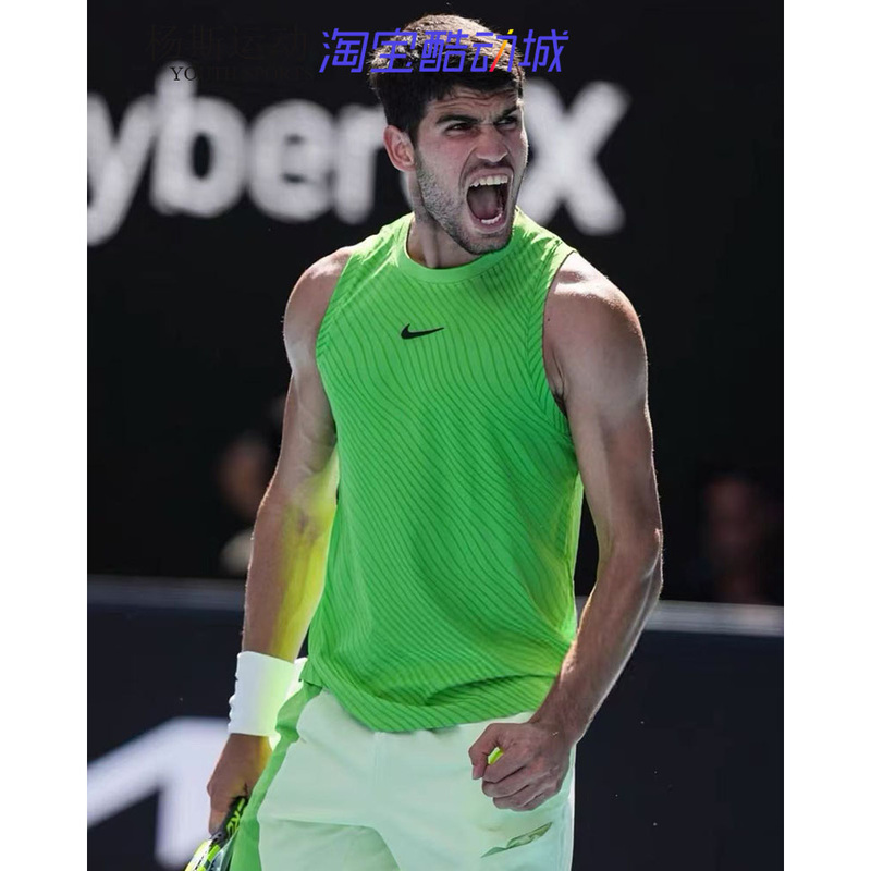 Nike 2026 Men's Tennis Wear Alcaraz Australian Open Style Top Sports Vest Ib1053-307