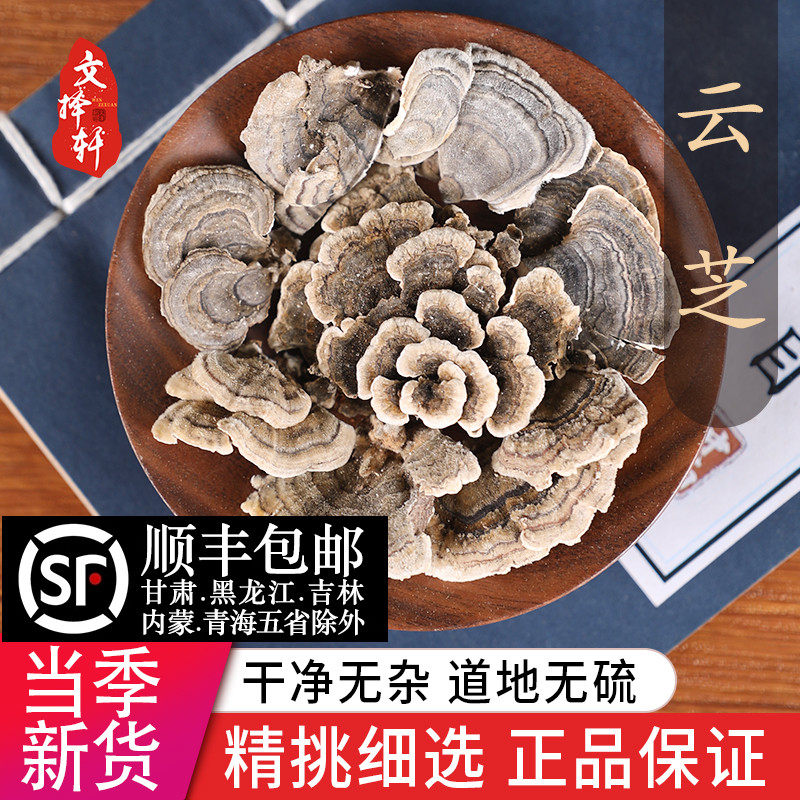 中药材特级野生云芝 云芝蘑 云芝菌 正品新货 蝴蝶菌 50克