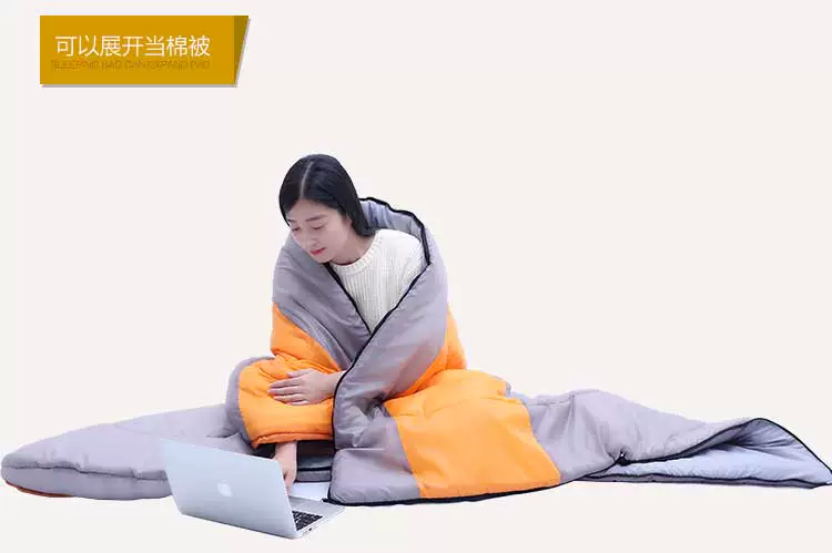 Thuyền miễn phí lạc đà cắm trại ngoài trời ấm túi ngủ người lớn túi ngủ trong nhà nghỉ trưa trong mùa đông lạnh túi xách tay túi ngủ trẻ em tiểu học