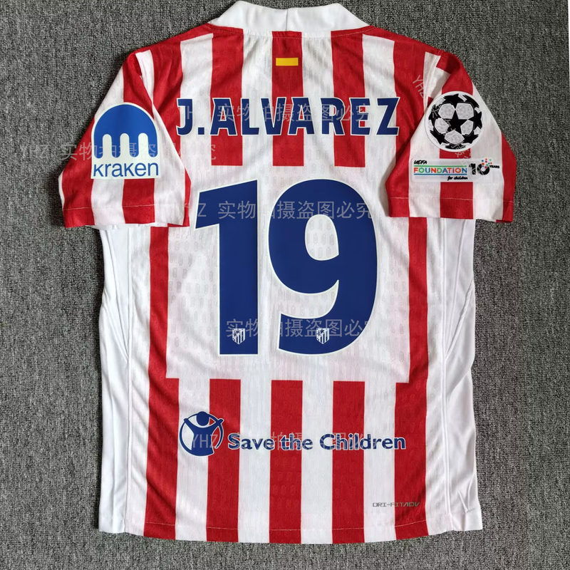 2526 Almeria Arena Jersey Number 19 Alvarez, Number 7 Griezmann, Number 11 Almada Jersey 2526 Almeria Arena Jersey Number 19 Alvarez, Number 7 Griezmann, Number 11 Almada Jersey