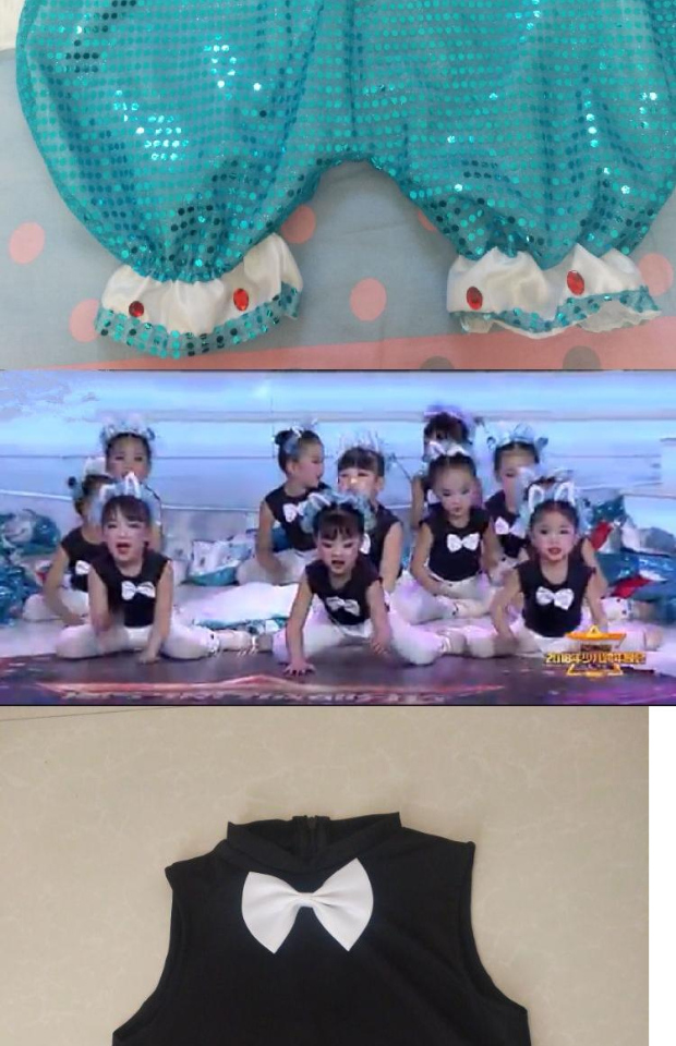 Phong cách thứ chín Xiaohe dành cho trẻ em giảm hiệu suất thanh trang phục quần áo trẻ em sequin béo mèo trang phục sân khấu động vật váy bale múa cho bé