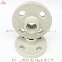 PPH flange PP integrated flange PPR pipe hot melt flange gray flange DN15-DN100