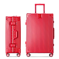 Прямоугольная антикварная алюминиевая рама-красный Китай