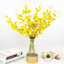 Upscale simulation flower Chinese dancing Lan soft-packed home living room decoration to put floral wedding celebration fake flower folk juku decoration