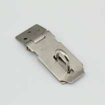 304 stainless steel 2MM thick padlock lock buckle stainless steel lock padlock buckle wooden door clasp 3 inch