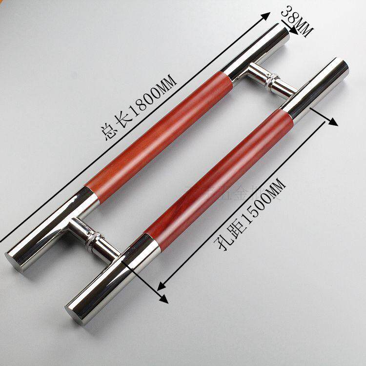 Glass door handle stainless steel door handle thickened door handle framed frameless door handle wooden door handle