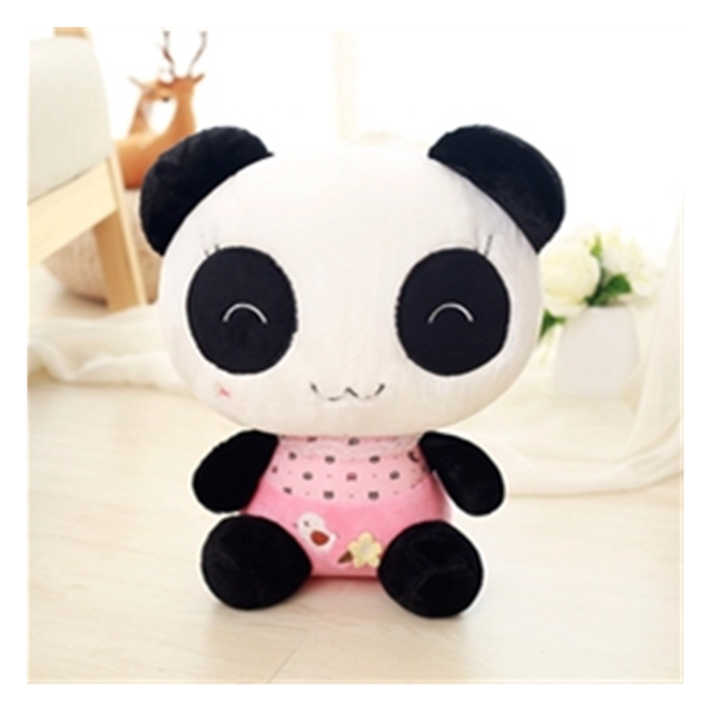 ກາຕູນຄູ່ຜົວເມຍ Giant Panda Plush Toy Doll Panda Pillow Cushion Pillow Doll Rag Doll ຂອງຂັວນງານແຕ່ງງານ