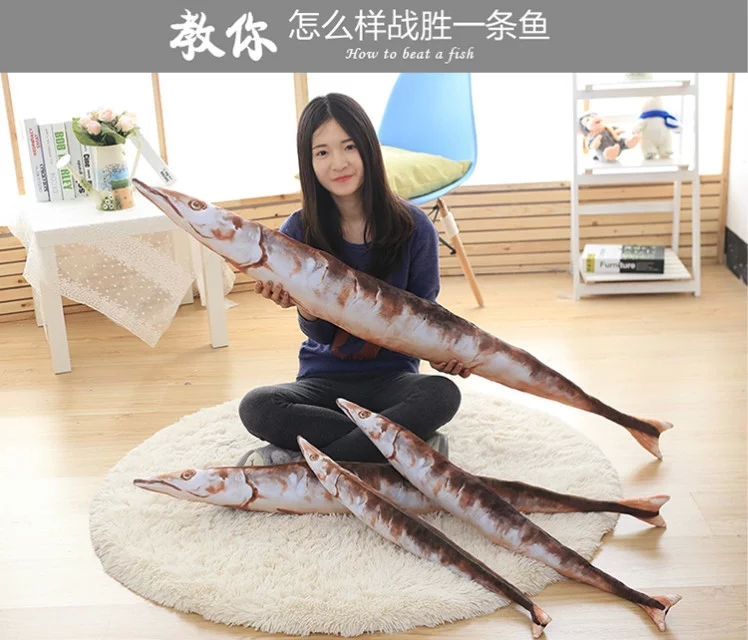 Peluche manga collection flotte oreiller poisson sale Saury - Ref 2695601 Image 12