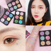 Lolita sequin gel kem miễn phí keo cổ tích mắt sticker long lanh bột thuật trang điểm sân khấu trang điểm flash bóng mắt