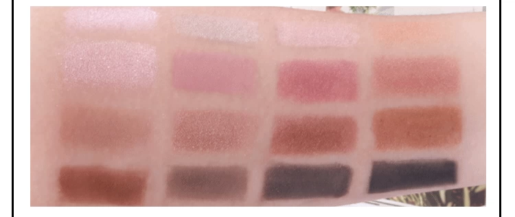 Ins super fire 16 màu phân rã phấn mắt đô thị trang điểm nude mờ Các cô gái mới bắt đầu Hàn Quốc không nở mắt - Bóng mắt 320