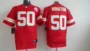 NFL Football Jersey Kansas City Chiefs Kansas Chief 50 # HOUSTON Elite găng tay bóng bầu dục