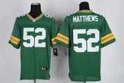 NFL Football Jersey Green Bay Packers Green Bay Packers52 # MATTHEWS Phiên bản ưu tú