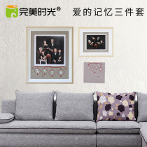 Perfect time custom minimalist living-room photo wall background bedroom decoration painting creative composition photo frame hanging wall painting