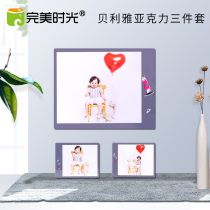 Perfect time to wash photos plus photo frames Ins photo frame Swing Desk Photos Custom Crystal Prints Big Wedding Dresses Hang Wall