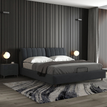 Nordic cloth bed removable double bed 18 meters simple modern net red cloth bed soft bag storage master bedroom wedding bed