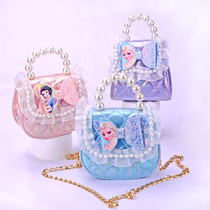 Childrens bag shoulder bag little girl 2021 New Fashion shoulder bag Aisha Princess baby mini coin purse