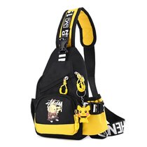 Childrens chest bag boy Korean wave boy shoulder bag cute cartoon small bag fashion Children Outdoor small backpack