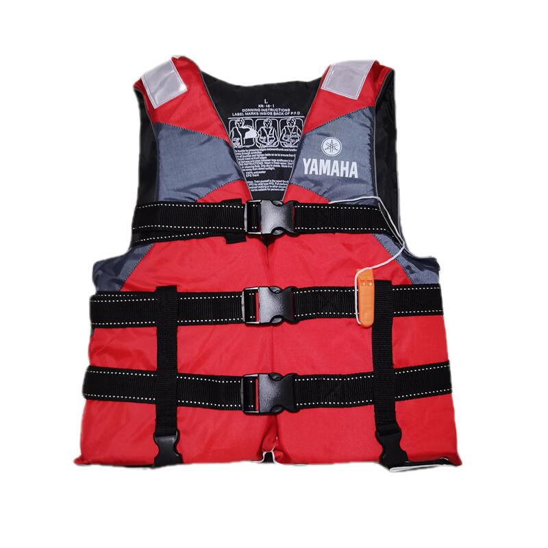 Yamaha Adult and Children's Life Jackets with Hip Straps and Whistles for Professional Outdoor Rafting, Flood Prevention, and Jet Ski Water Rescue