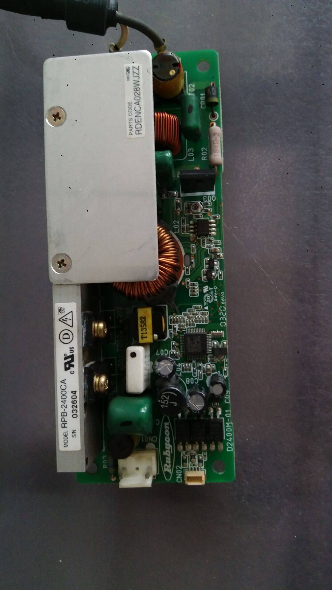 Sharp projection PG-AN100X lighting board RPB-2400CA RDENCA028WJZZ