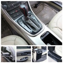 12-15 Malibao carbon fiber interior stickers modified peach wood interior stickers central control gear electric window stickers