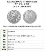 Bicycle Japan 2020 Tokyo themed commemorative coin one two three four circulation commemorative collection coin 100 yen