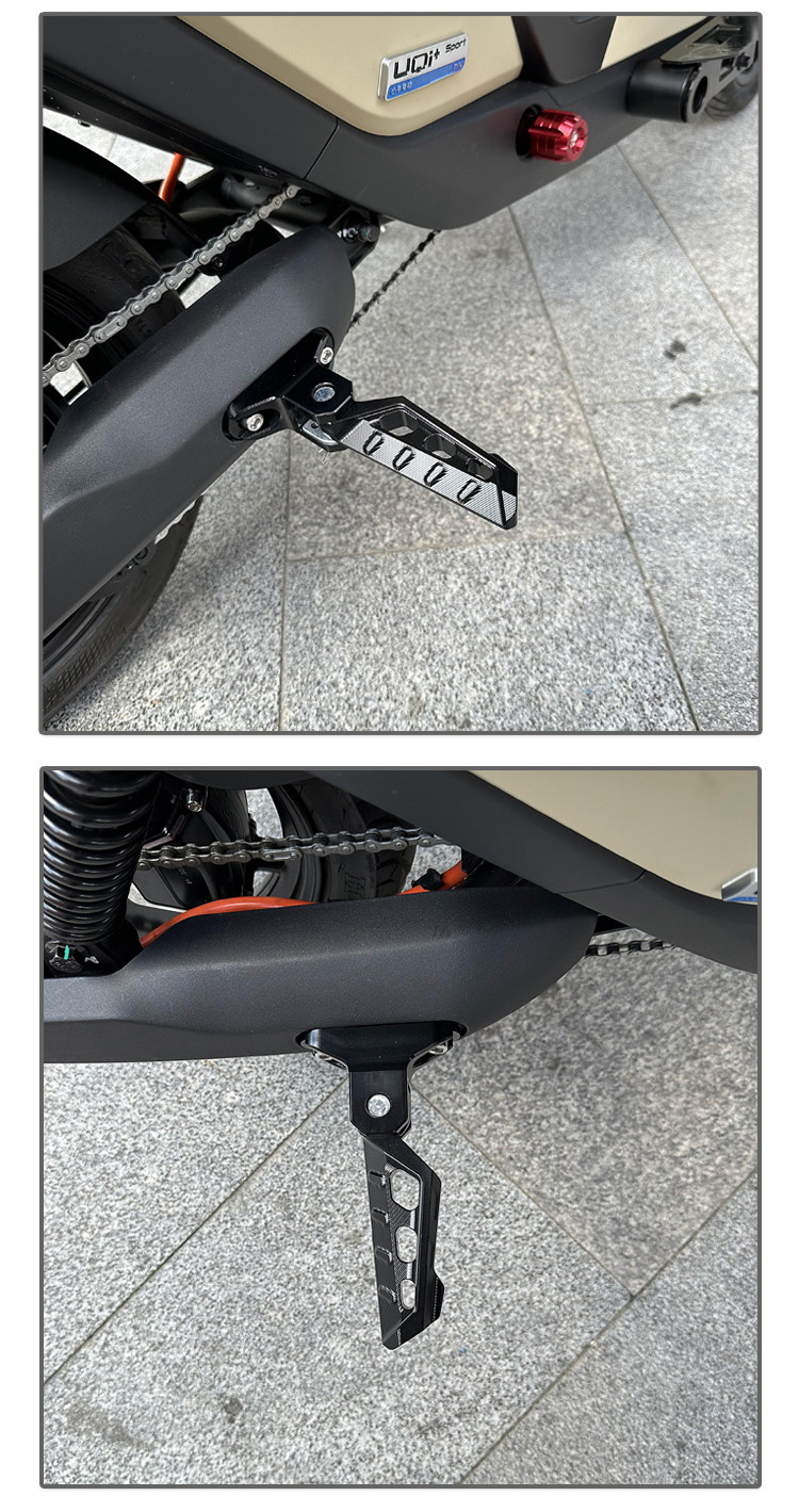 Factory direct calf UQi U2 F400T MQIL MS rear folding foot pedal flying spin foot rest stand