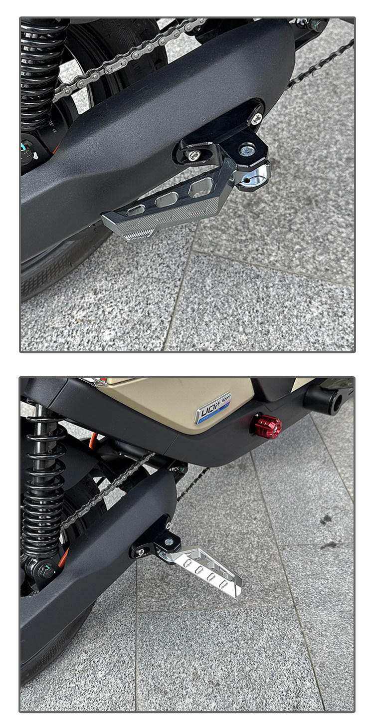 Factory direct calf UQi U2 F400T MQIL MS rear folding foot pedal flying spin foot rest stand