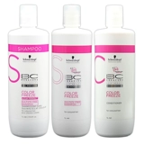 Schwarzkopf, блестящий шампунь, лечебный кондиционер, 1000 мл