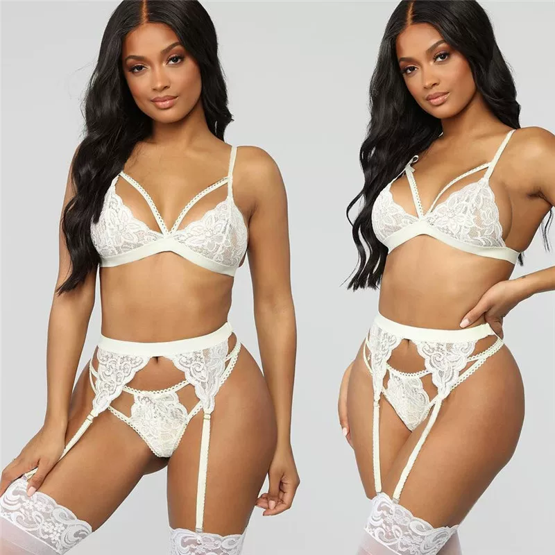 Белье SEXY ЛЮБО DEKОРАТИВНЫЕ, набор кружевной нижнего белья SM