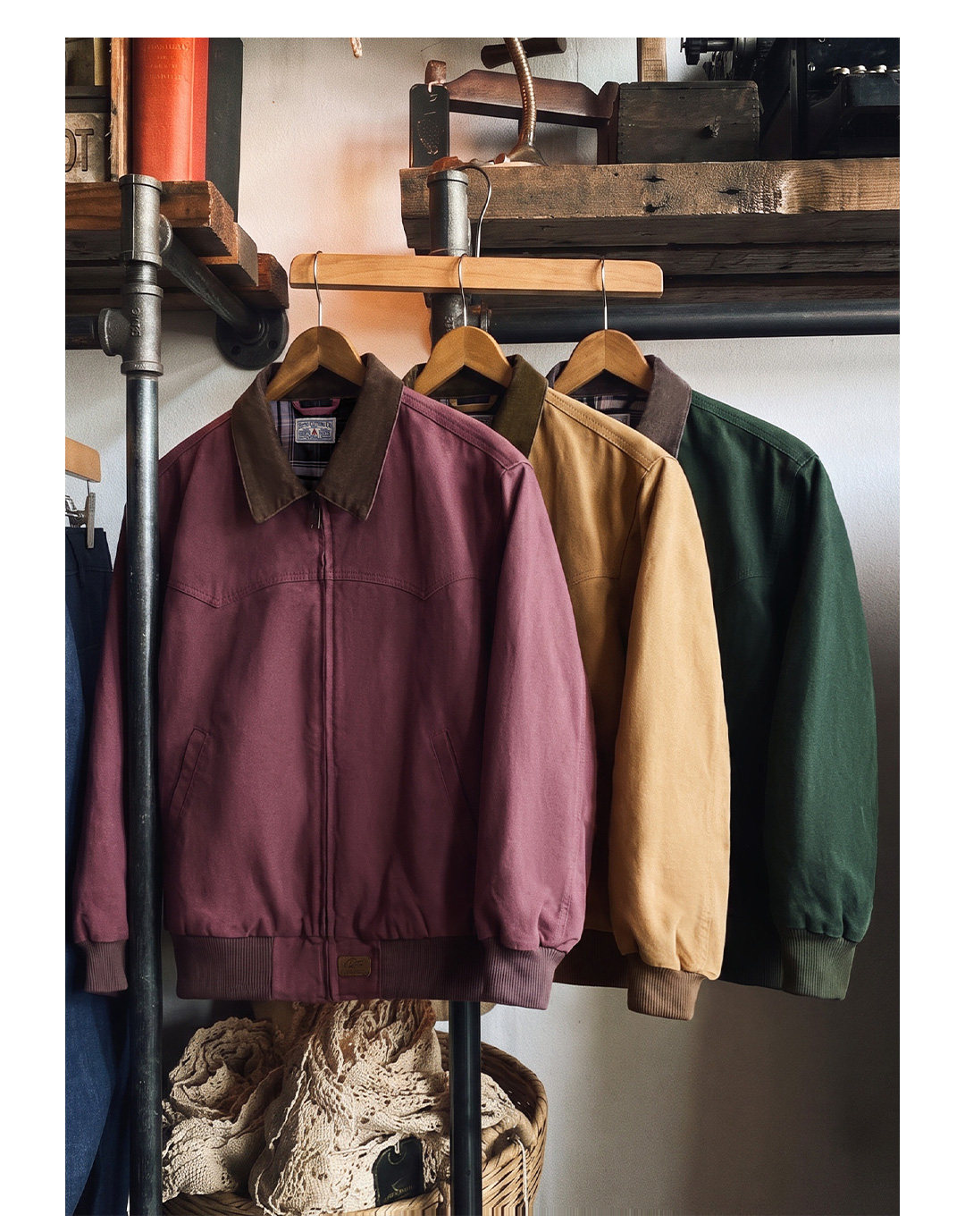 MADEN Santa Fe Canvas Workwear Jacket