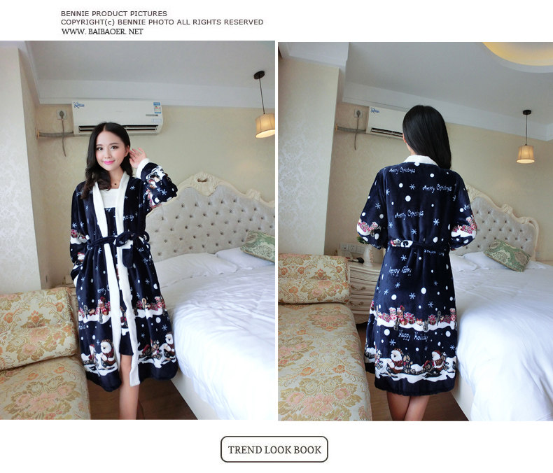 Peignoir jeunesse NATORI Trois pièces robe - Ref 601278 Image 39