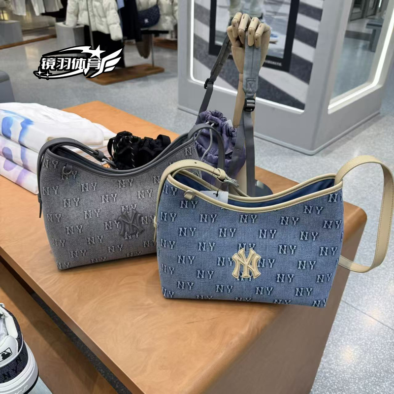 Mlb26 Spring Unisex Commuting Casual Retro Large Capacity Crossbody Bag Bucket Bag 3Abmmd16N