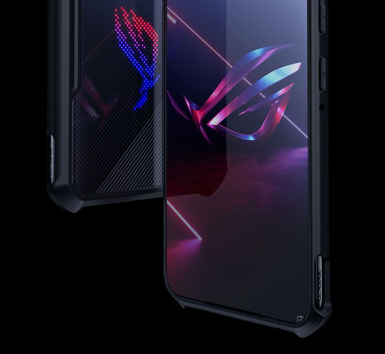 Transparent Clear Heatsink Heat Dissipation Airbag Corner Protection Tough Shockproof Rog Phone 6, Rog Phone 6 Pro Phone Case