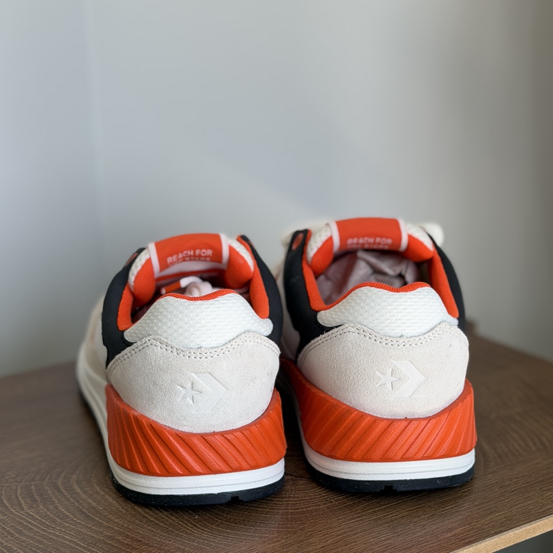 Converse Wave Trainer Converse Orange Patchwork Color-Blocked Low-Top Sports Casual Shoes A12835C Converse Wave Trainer Converse Orange Patchwork Color-Blocked Low-Top Sports Casual Shoes A12835C