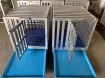 Dog cage son bitbucket Aggressive Dog Thickened type anti-bite square tube cage thickened Type 60 catnip universal cage 