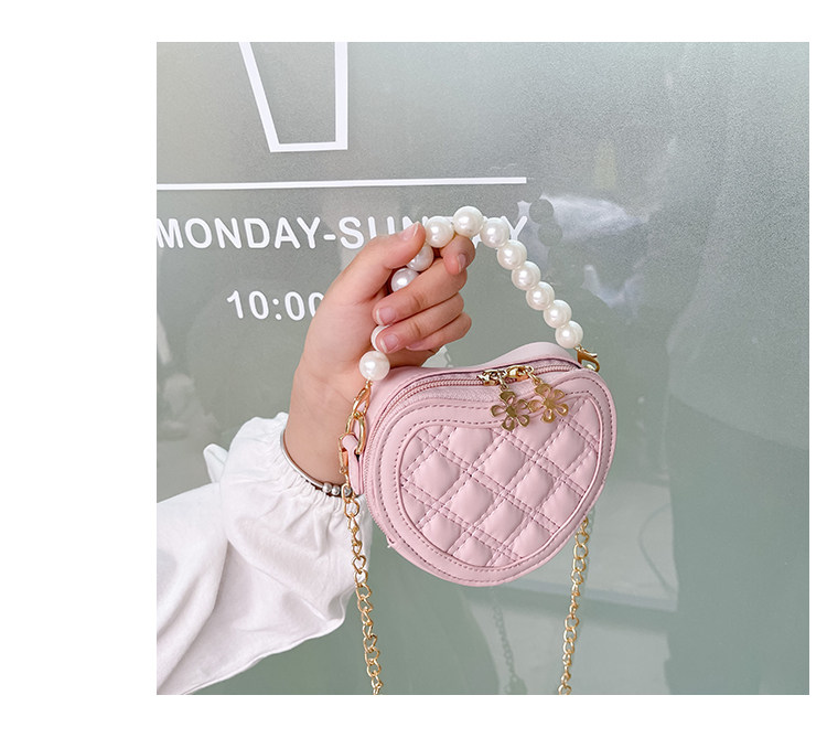 New children's small round bag 2021 new style fashionable diamond-shaped little Chanel mini single-shoulder bag chain stylish crossbody bag undefined