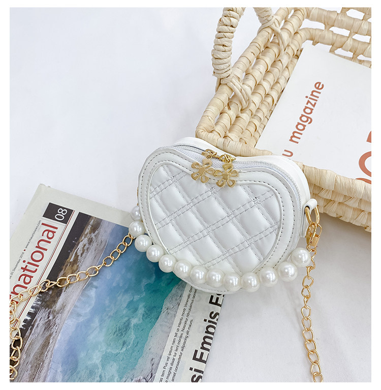 New children's small round bag 2021 new style fashionable diamond-shaped little Chanel mini single-shoulder bag chain stylish crossbody bag undefined