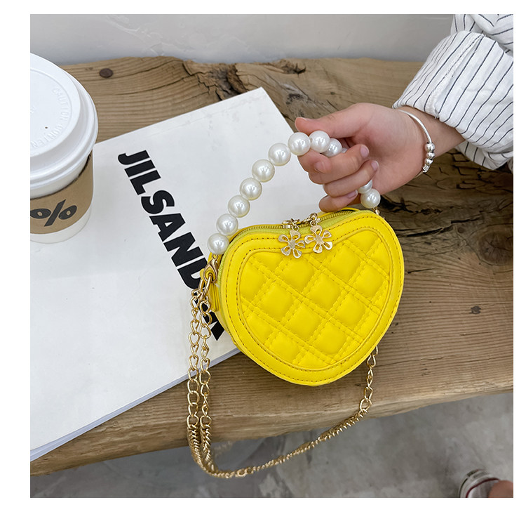 New children's small round bag 2021 new style fashionable diamond-shaped little Chanel mini single-shoulder bag chain stylish crossbody bag undefined