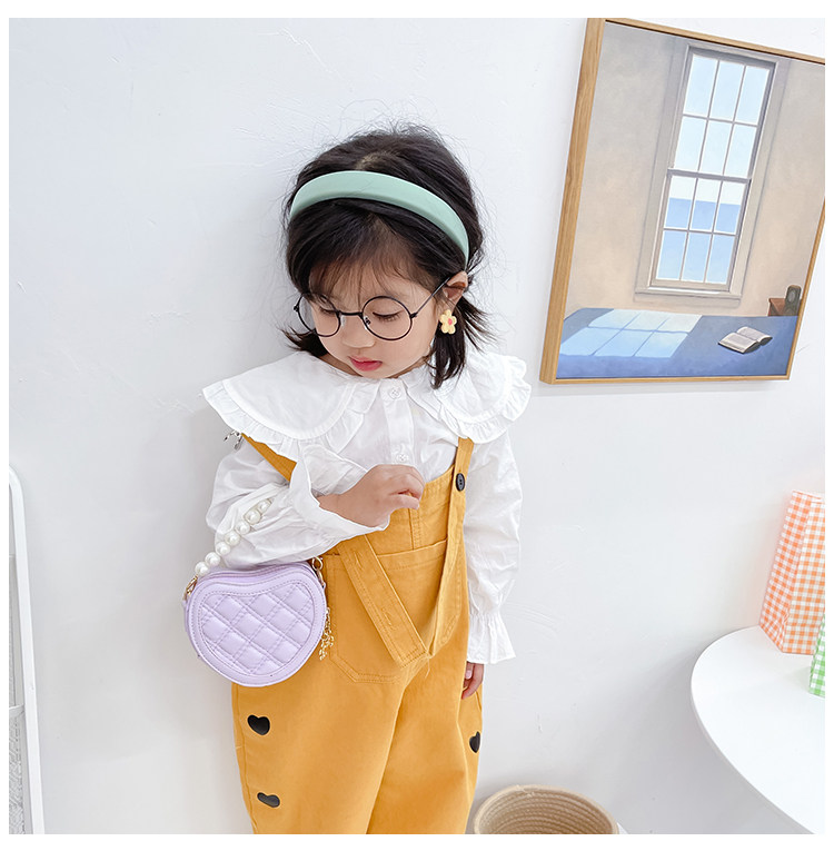New children's small round bag 2021 new style fashionable diamond-shaped little Chanel mini single-shoulder bag chain stylish crossbody bag undefined