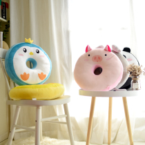 Cartoon thickened cute round hip home office cushion chair cushion student classroom children seat cushion