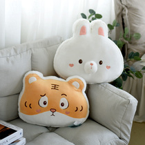Cartoon Tiger Tiger Year Holding Pillow Home Sofa Bedroom Back Cushion Floating Window Children Room Decoration Afternoon Sigh Pillow Photo Props