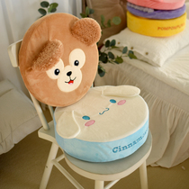 Cartoon Strawberry Bear Large Ear Dog Memory Cotton Removable Washing Girl Cushion Chair Cushion Sofa Cushion Pillow Floating Window Cushion Seat Cushion