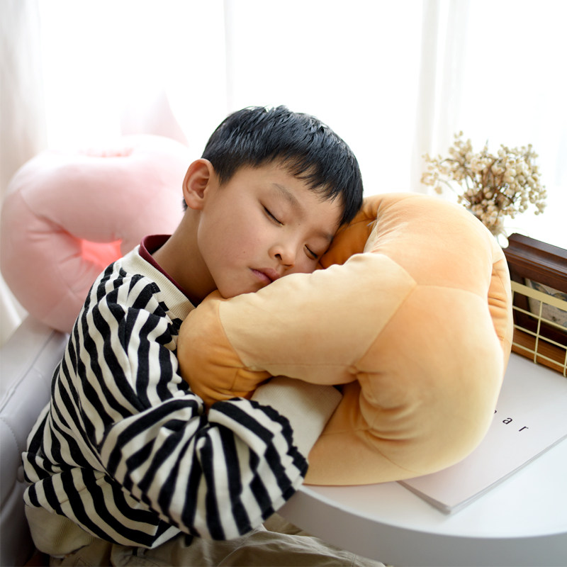 Soft elastic down cotton student office lunch break nap sleeping artifact pillow lying pillow pillow pillow