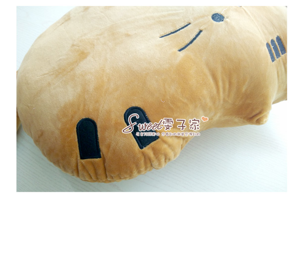 Siêu Meng sao mèo meow người Biscuit donut gối đệm gối búp bê sang trọng để gửi cô gái món quà sinh nhật để làm quà tặng - Trở lại đệm / Bolsters đệm lót ghế tựa lưng