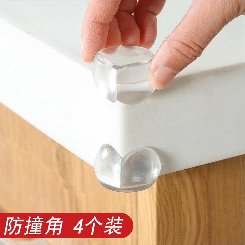 Transparent Anticollision Corner Children Baby Anti-Bump Table Safety Protection Corner Tea Table Bag Table Corner Sleeve