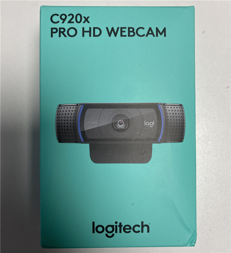 New boxed Logitech C920x high-definition camera beauty face slimming Taobao live vertical screen