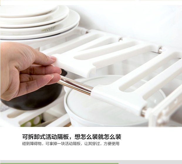 Trang chủ nhà bếp cung cấp kệ sáng tạo lưu trữ nhà bếp hiện vật Hàn Quốc lười biếng cửa hàng bách hóa tiện ích tiện ích - Thiết bị sân khấu đèn led nháy năng lượng mặt trời